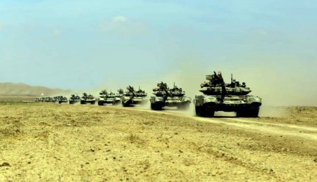 Azərbaycan Ordusunun genişmiqyaslı təlimləri başladı –150 tank, 35 təyyarə…(FOTO/VİDEO)