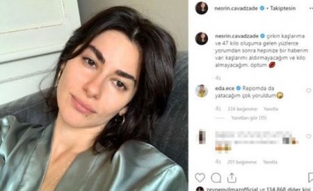 Azərbaycanlı aktrisa ona lağ edənlərə cavab verdi - FOTO