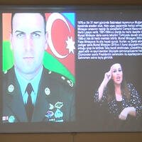 “Aprel Şəhidlərini tanıyaq” adlı videoçarx məktəblilərə təqdim edilib - FOTOLAR