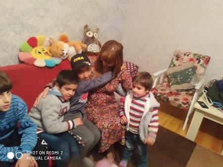 "Qayğı " Sosial İnkşaf Mərkəzinin  rəhbəri " Nur "uşaq evində qonağı oldu