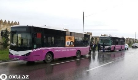 Azərbaycanda iki avtobus toqquşdu: Çoxlu sayda yaralı var - YENİLƏNİB + FOTO