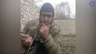 Sahil Babayev Şuşadakı döyüşçünün pulunu vermir-Video