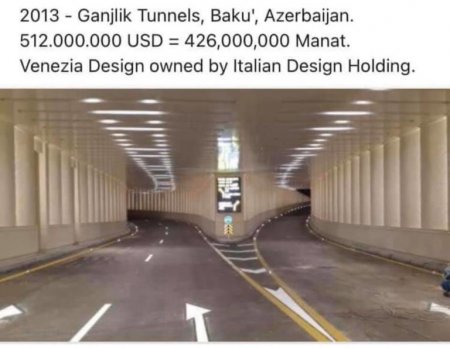 Gənclikdəki tuneli “Akkord” inşa edibmiş - ARAŞDIRMA